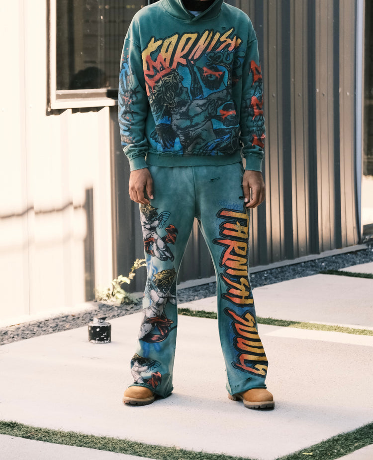 Tarnish Souls angel design hoodie