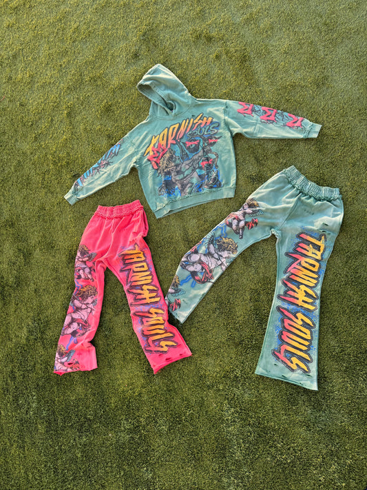 Tarnish Green Joggers